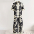 Navy Flower set