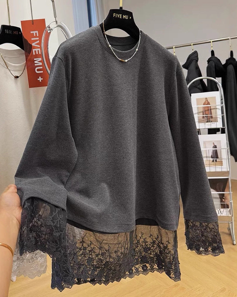 Lace T- Shirt