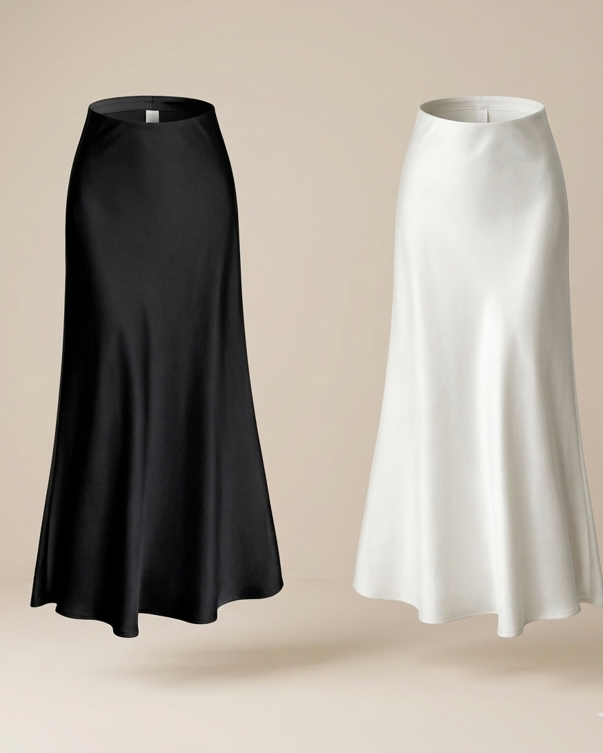 Silky skirt