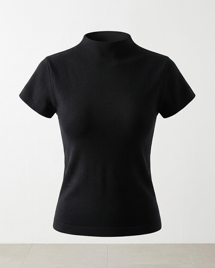 Basic knit shirt